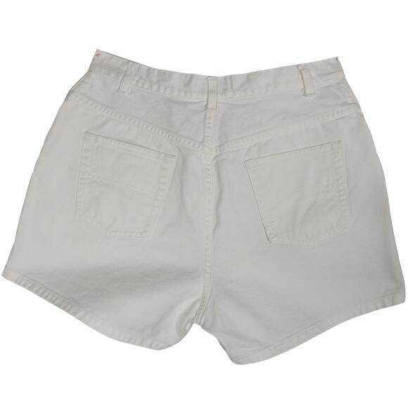 Vintage Get! Bermuda Shorts Size Junior 11/12 White 5 Working Pockets - Picture 10 of 12
